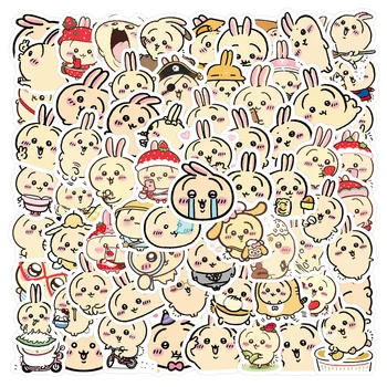 30/60/100 Adesivi Cartoon Carini Chiikawa Usagi, Decalcomanie Graffiti Fai-da-Te per Telefono, Bagagli, Skateboard, Auto, Regalo Giocattolo