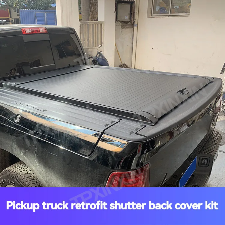 

Car Trunk Lids For Toyota Hilux Revo Rocco Vigo Pickup Bed Tonneau Cover Retractable Roller Shutter Tail Box