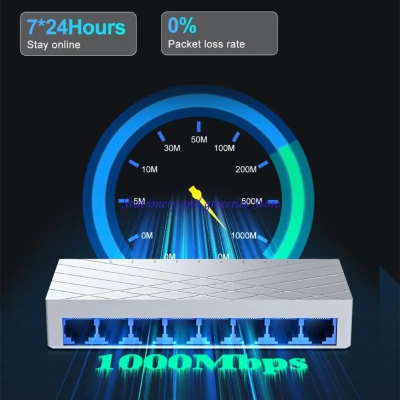 기가비트 스위처 8 포트 100/1000Mbps 네트워킹 스위처 RJ45 LAN 이더넷 1000Mbps J2HC