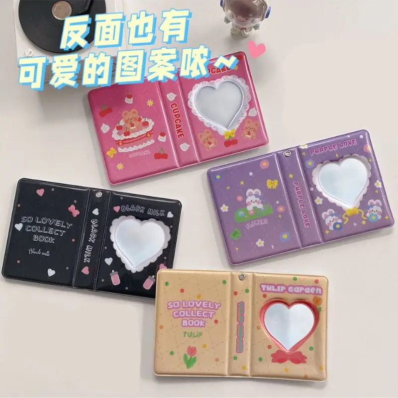 Cartoon Bear Cake Photo Album Kpop Photocard Holder 3 Pollici 40 Tasche Raccoglitore Album Corea Instax Collect Book Photo Storage Case