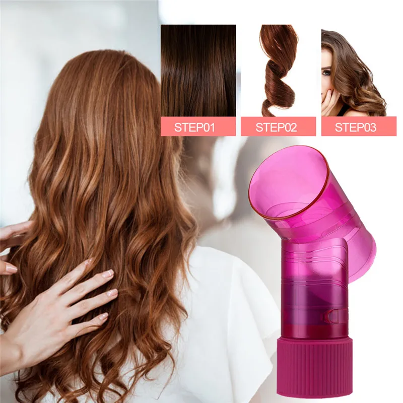 

DIY Hair Roller Drying Cap Diffuser Magic Hair Roller Drying Cap Blow Dryer Wind Curl Hair Dryer Cover Hair Styling Tools