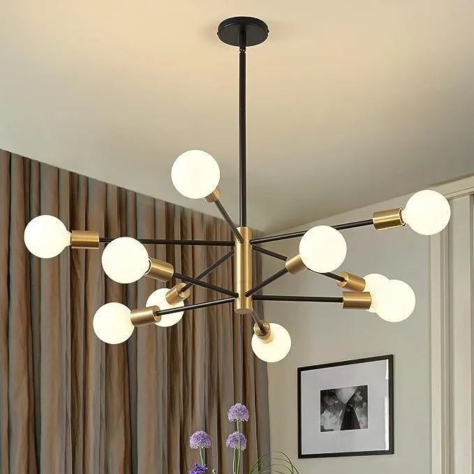 Nordic LED Bean Pendant Light Chandelier image 6