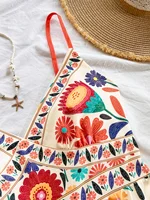 Combinaison de vacances pour femme, combinaison d'été bohème, combinaison d'été imprimée pour femme, combinaison d'été décontractée pour femme, combinaison pour fête du Nouvel An 5
