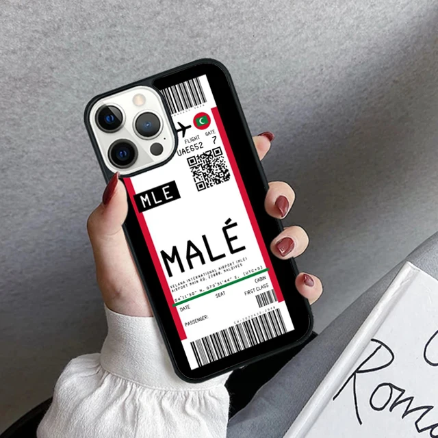 Maldives Map Design Phone Case Cover