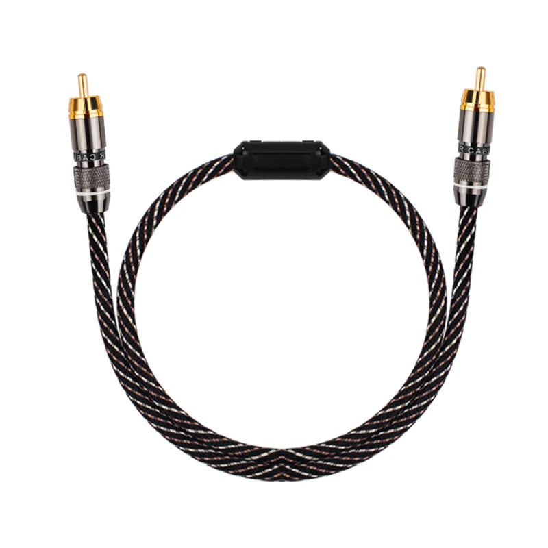 High-Fidelity RCA Coaxial Audio Cable for Enhanced Sound Quality
