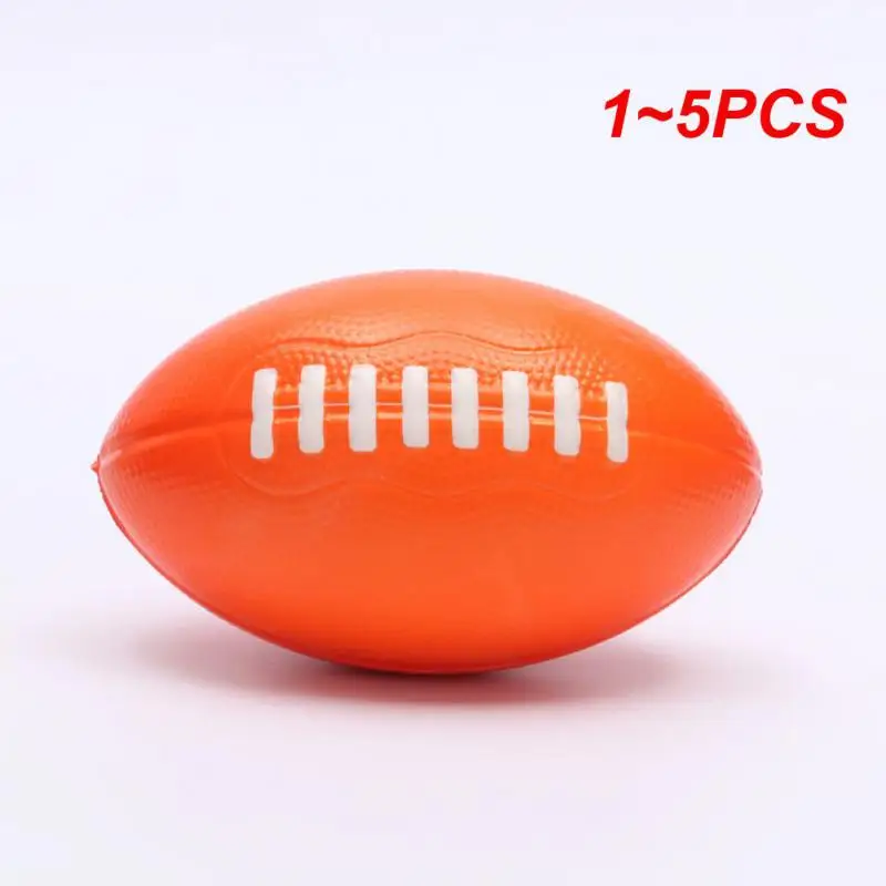 

1~5PCS Mini Foam Rugby Non-inflatable Ball for Children Game Ball Small American Football Child Toys Anti-stress Soccer Squeeze