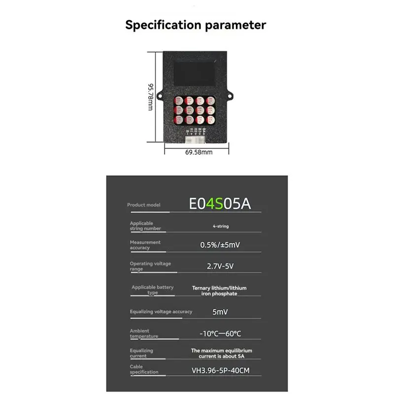 Équilibreur Actif 5A 4S Lipo/LFP - Black
