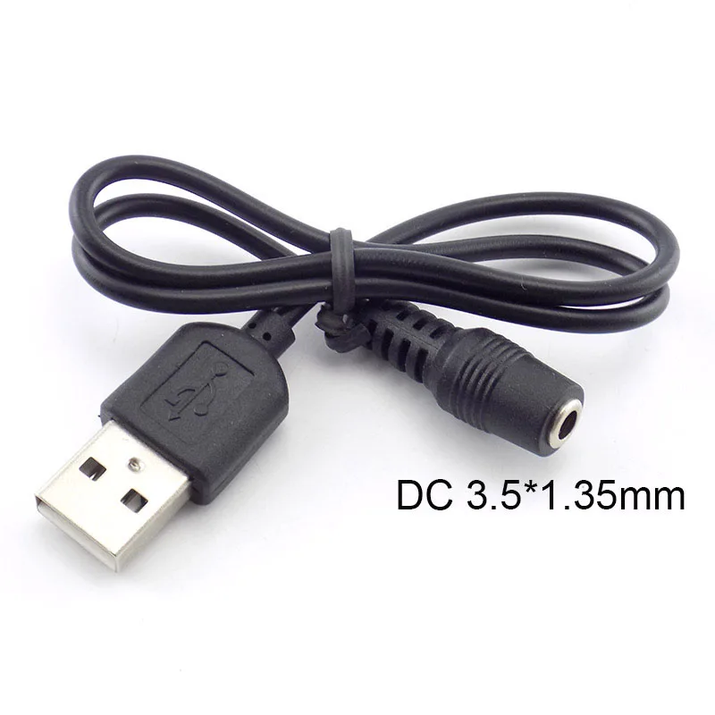 Adapterkabel DC 3,5 X 1,35 Mm Auf Micro-USB – 20 Cm Länge