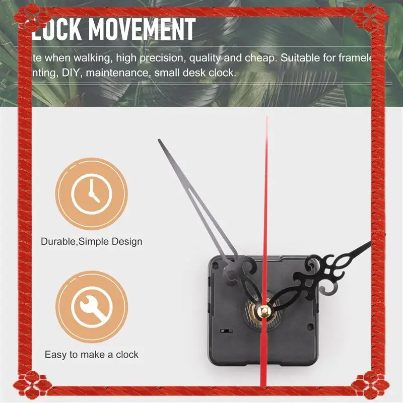 24-Hour Delivery Modern Quartz Wall Clock Mechanism Movement Repair Replacement Parts