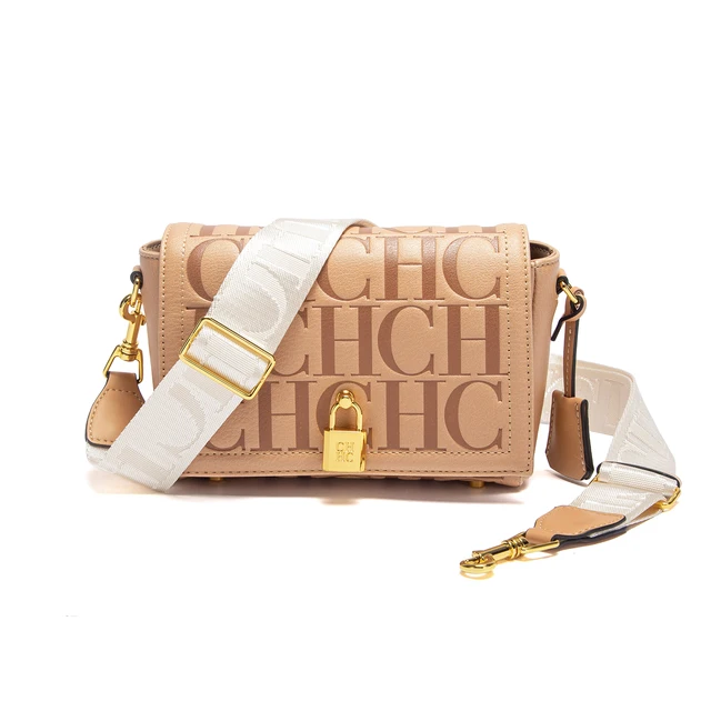 CHCH Crossbody Bag 2024 New Purple Magnetic Flip Cover Commuter Women's Bag Wallet