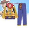 Toy Story Christmas Pajama Set 3D Printed Casual Men's and Women's Long Sleeve Shirt Pajama Set 4