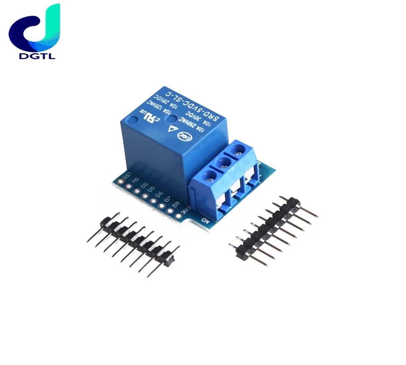 

Релейный модуль для wemos D1 MINI 5V высокоуровневый триггер один 1-канальный релейный модуль интерфейсная плата щит