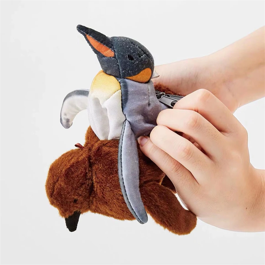 Processo Di Crescita Del Pinguino Cute Plushie Emperor Penguin Egg Peluche Animali Realistici Simulazione Bambola Di Pezza Kawai Toy Gifts Kids