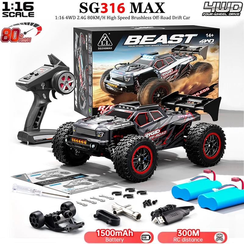 ZLL SG316 MAX 1:16 High Speed Drift Racing Car 80KM/H