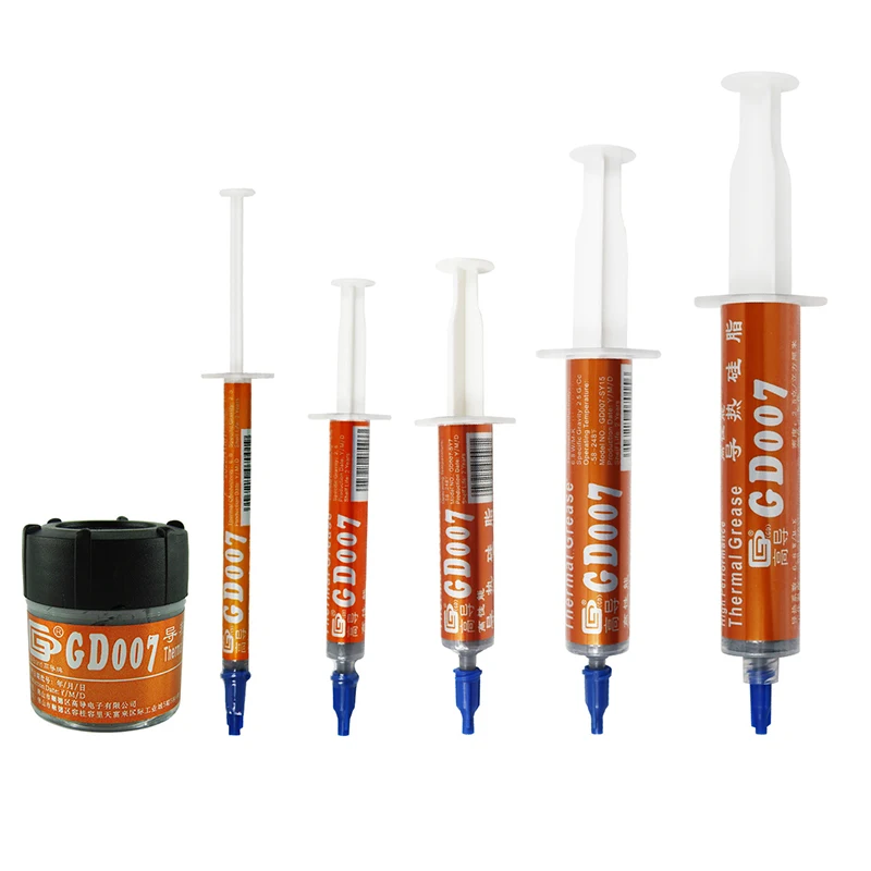 Thermal Paste Thermal Conductive Grease Paste Silicone Plaster Heat Sink Compound For Cpu Computer GD007 GD2 Heat-Dissipating Silicone Paste thermal paste thermal glue