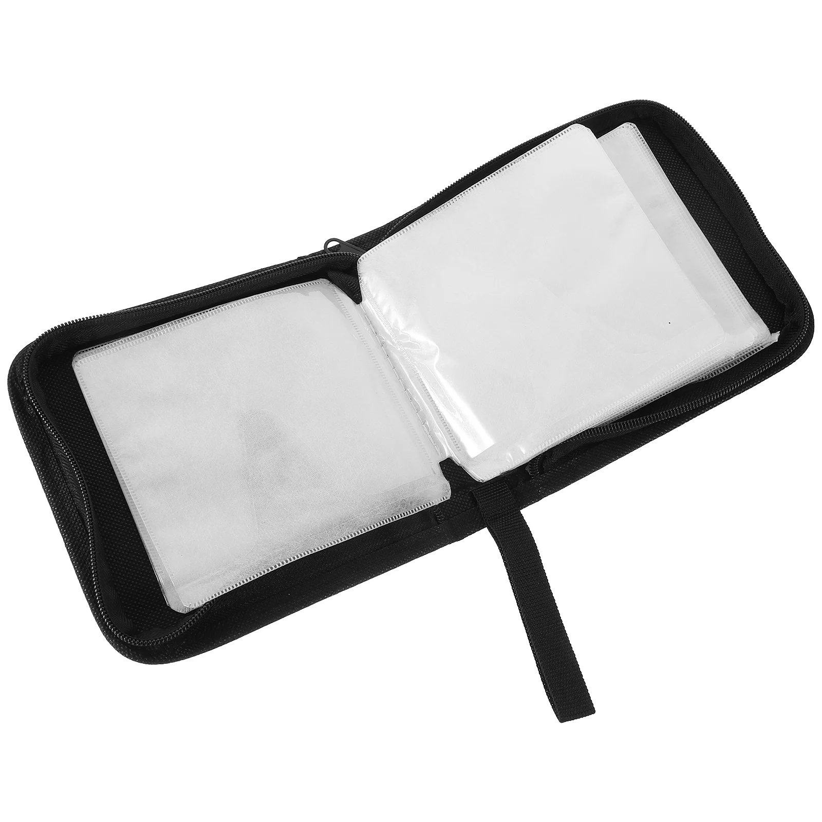 Lanyard CD Case Auto CD Storage Bag DVD Disc Holder 40-Capacity Holder