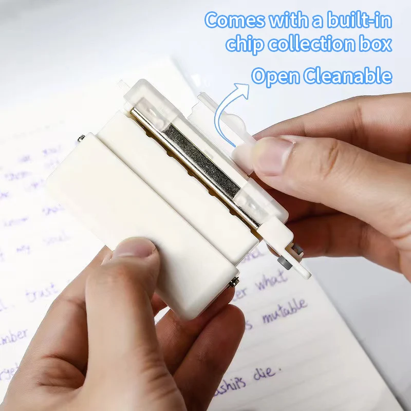 New 6 Holes Hole Puncher A4 A5 B5 Loose Leaf Paper Hole Punch Standard Hole Punch DIY Office Binding Tool Office School Supplies - 5