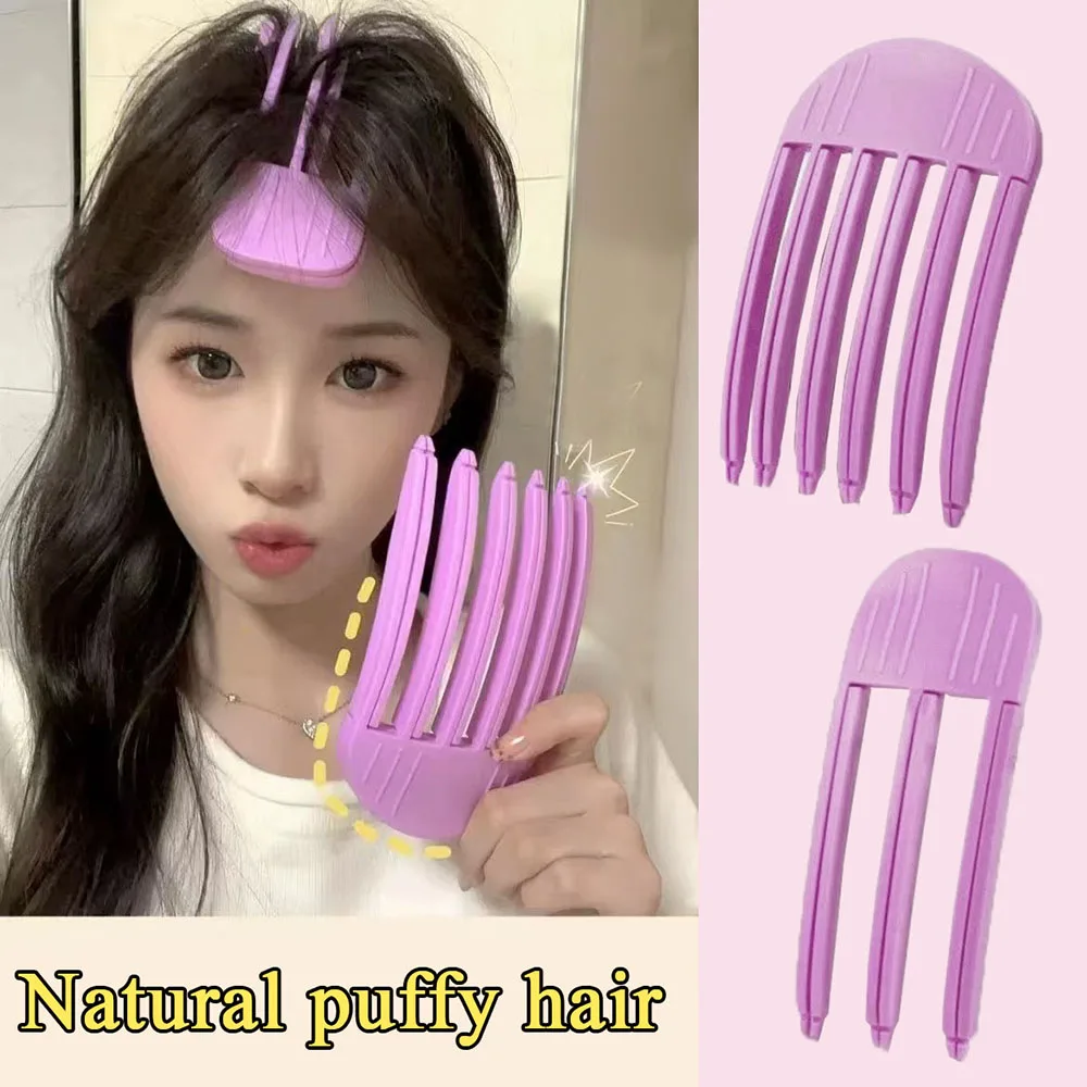 Korean Hair Root Natural Fluffy Hair Clip No Heat Rollers Styling Clip Height Bangs Hairpin Curler Tools Easy To Use