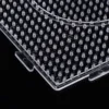 4PCS 5mm Fuse Beads Boards, Large Clear Pegboards Kits, with Gift Roning Paper, Perler Hama Beads Template Tool Diy Toy 6