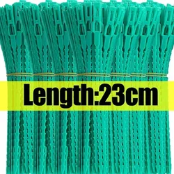 Adjustable Reusable Cable Ties - 600PCS (Green-23cm)