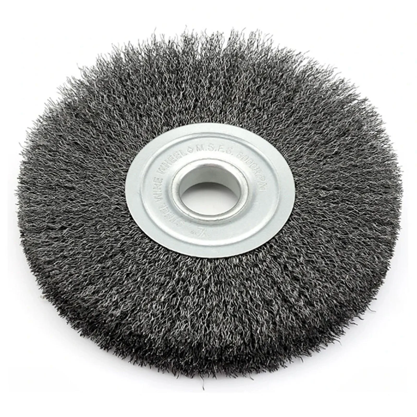 1pc Wire Brush Wheel Cup Brush Flat Crimped Stainless Steel Wire