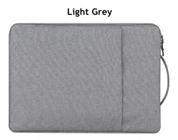 Sleek Waterproof Laptop Sleeve Handbag Case for 16 inch-39x28x2cm (LightGray)