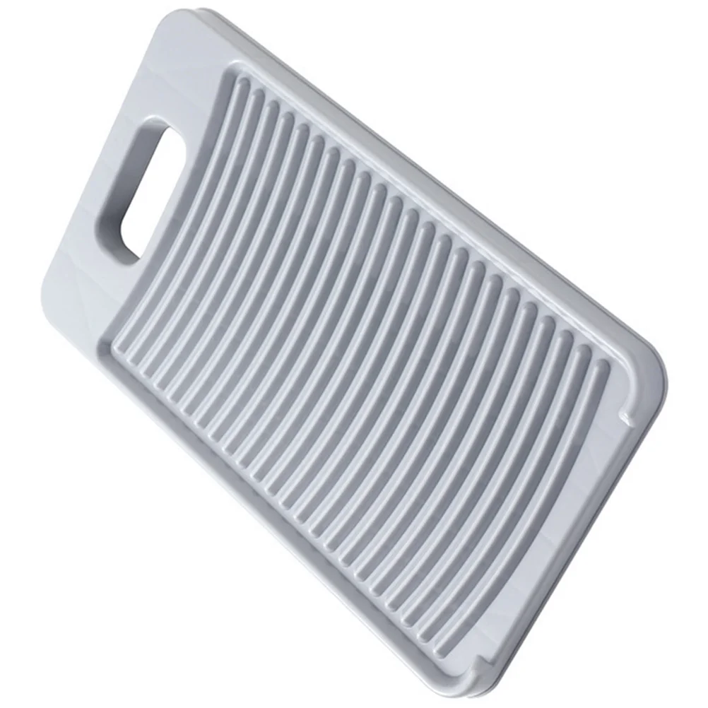 Washboard Anti-slip Hangable Laundry and Artifact (grey) Portable Drying Rack for Hand Washing Clothes Pp Travel 3