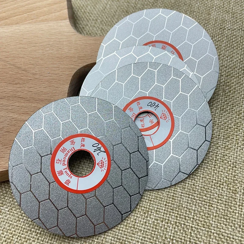 

2pc】Diamond Coated Flat Lap Wheel Jewelry Grinding Polishing Disc Hole Diameter 12mm Outer Diameter 7cm/65mm Woodworking Carving