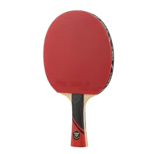 

1PC 7 Layers Table Tennis Bat Racket Long Short Handle Full Wood Paddle For Ping Pong Competition Practice Training With Bag