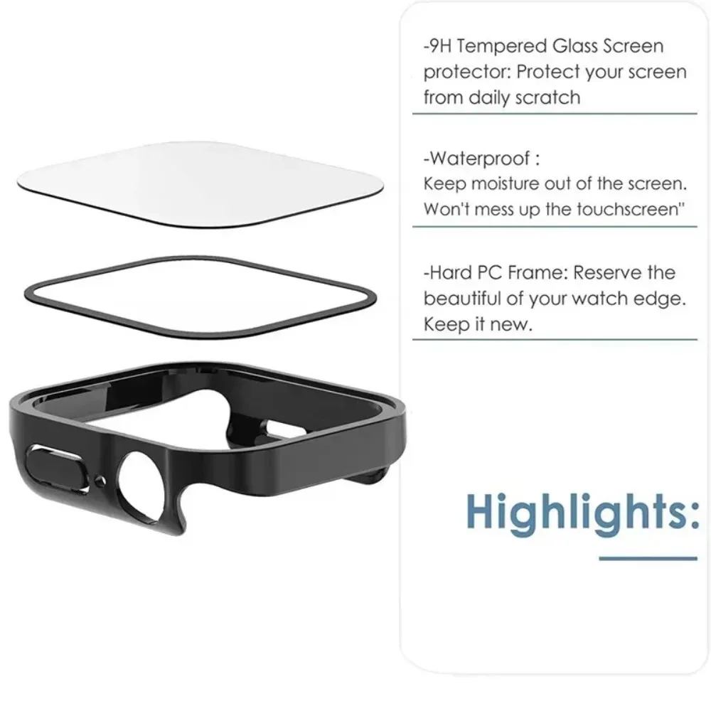 Premium Electroplated Waterproof Screen Protector and Case