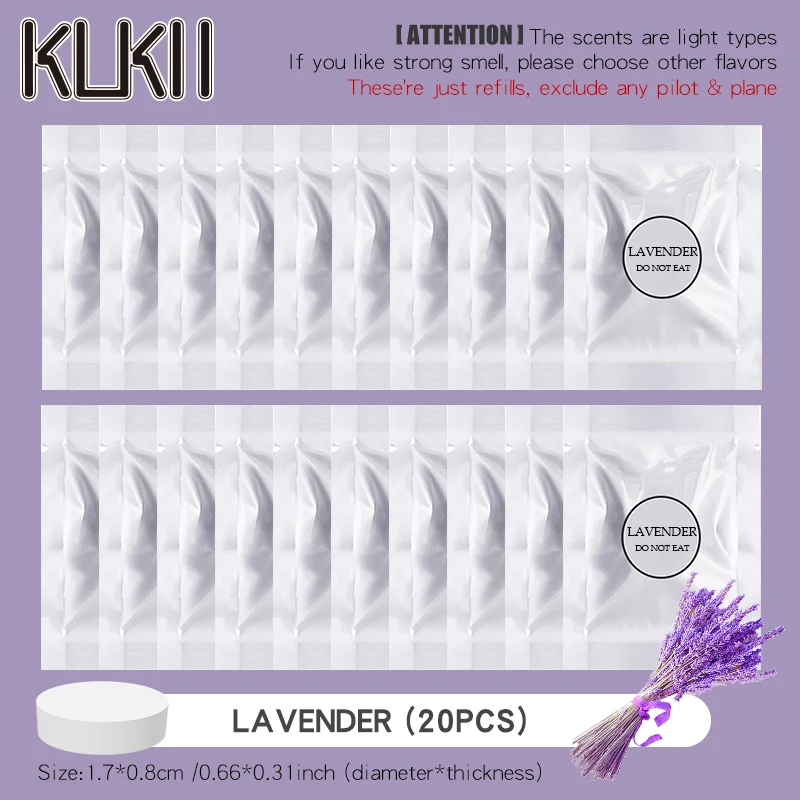 Car Air Freshener Replacement Fragrance Pods