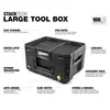 TOUGHBUILT TB-B1-B-50 StackTech Large Tool Box Multifunctional Matching Stacking Combination Tool Organizer Toughbuilt Tool Box 2