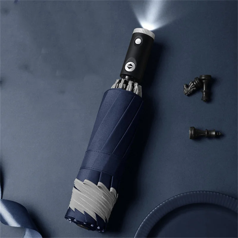 Umbrella Xiaomi Portable UV Folding Automatic Rain Wind Resistant Fashion Sun Reverse Parasol wind resistant umbrella folding umbrella automatic sun umbrella reverse folding umbrella automatic umbrella windproof umbrella sun umbrella