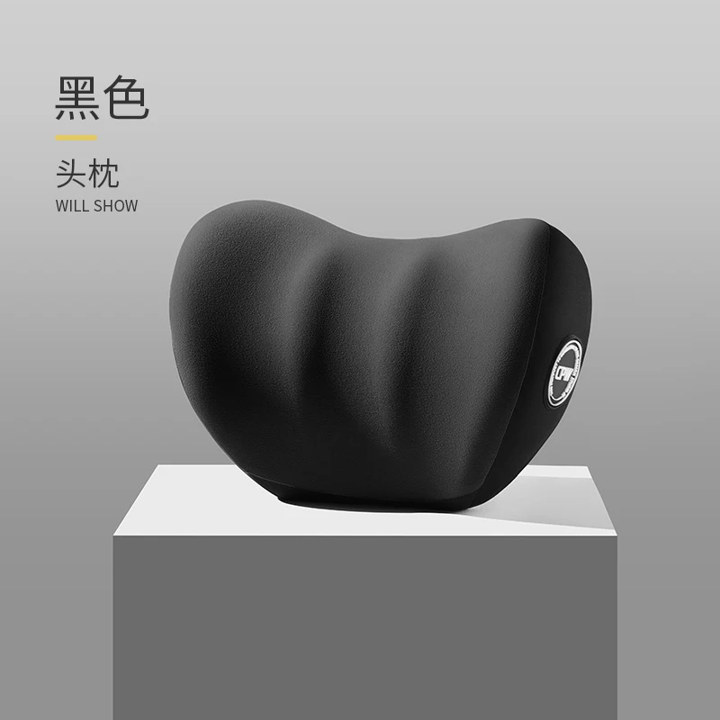 고급 자동차 헤드레스트 및 요추 지지대, 자동차 메모리폼 쿠션, 요추 패드, 등받이, 요추 베개, 자동차 목 지지 베개