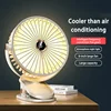 Xiaomi 8000mAh Clip Electric Fan 5 Speed Quiet Rechargeable Desktop Portable Air Circulator Wireless Fan With LED Light Camping 6