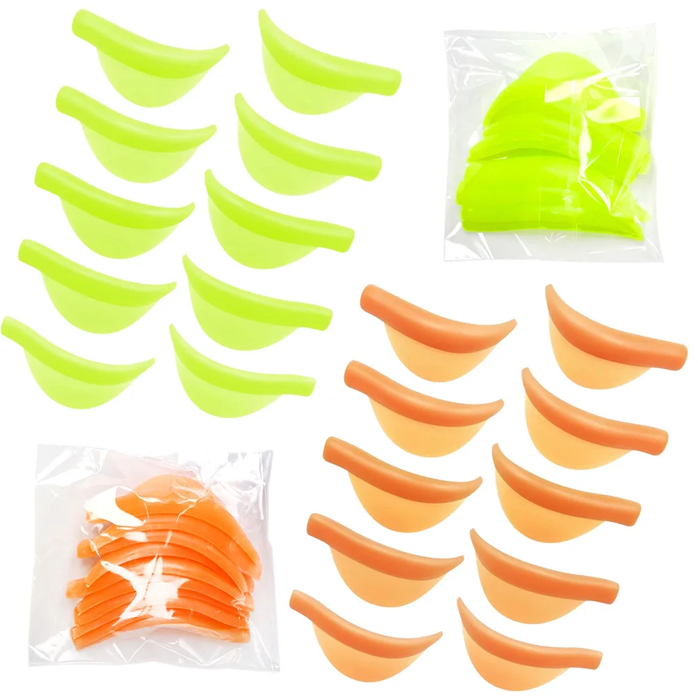 실리콘 속눈썹 파마 패드, 속눈썹 막대, 실드 리프팅, 3D 속눈썹 컬러 라미네이션, 재활용 여성 메이크업 액세서리, 5 쌍, 신제품