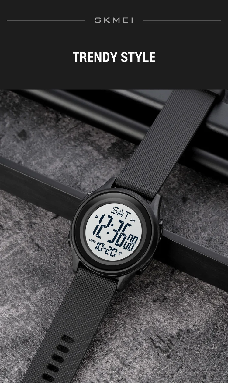 SKMEI Japan Digital movement Sport Watch Men Outdoor Wristwatches Mens Waterproof Stopwatch Alarm Clock reloj montre homme 1893