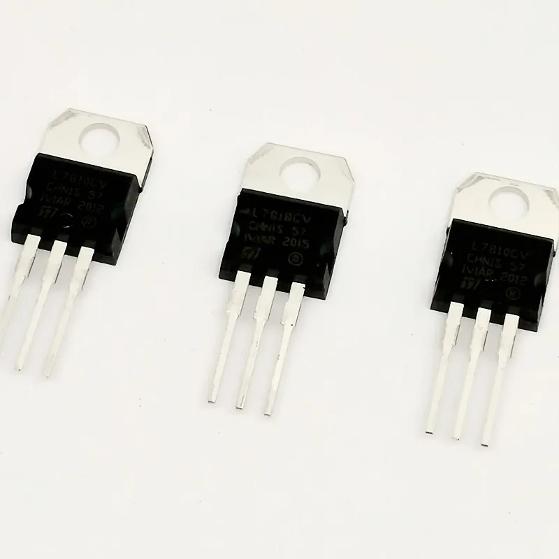 

100 шт., L7805CV L7806CV L7808CV L7809CV L7810CV L7812CV L7815CV L7818CV L7824CV TO-220 L7805 L7806 L7808 L7809 L7810 L7812 L7815