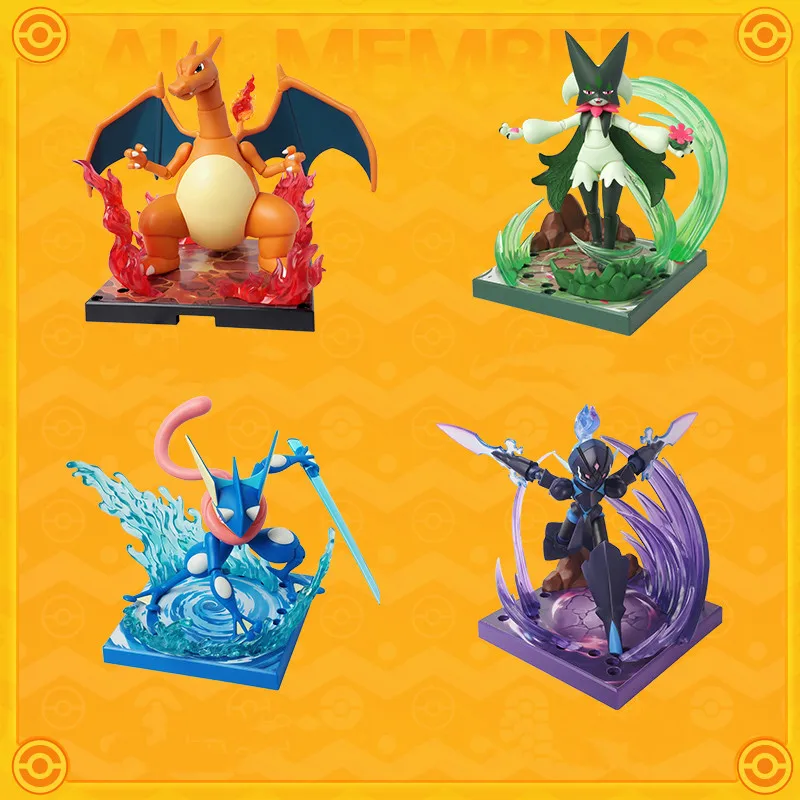 中国限定　ポケモン　￼リザードン　ケッコウガ　フィギュア　ブロック　セット￼ 中国限定ポケモン￼リザードンケッコウガフィギュアブロックセット￼