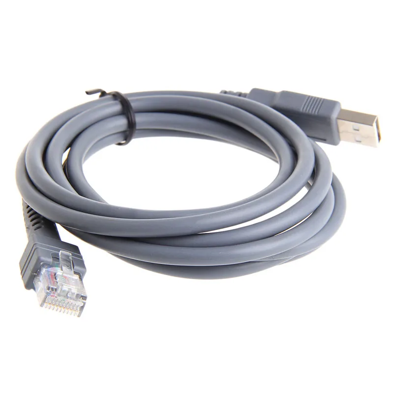 1 шт. USB-кабель для сканера штрих-кодов Symbol LS2208 LS4208 DS6708 USB типа A CBA-U01-S07ZAR