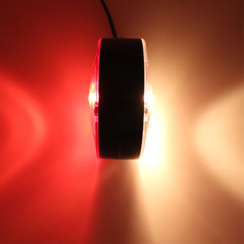 Universelle Doppelseitige Leuchtlampe Seitenmarkierungsleuchte Signallampe für 12V / 24V Automobile LKW Anhänger Lastwagen Auto-Zubehör – Detail 10