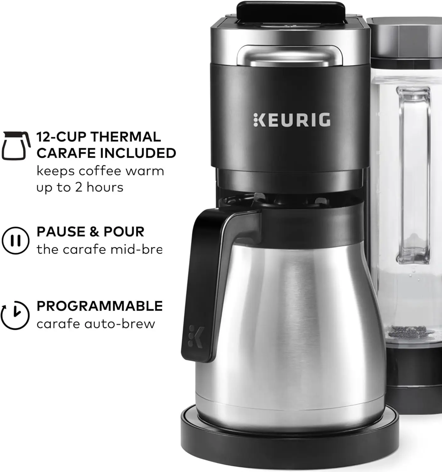 K-Duo Plus™ Single Serve & Carafe Coffee Maker 6