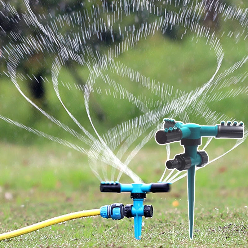 Garden Sprinkler 360° Rotation Irrigation Watering System Automatic