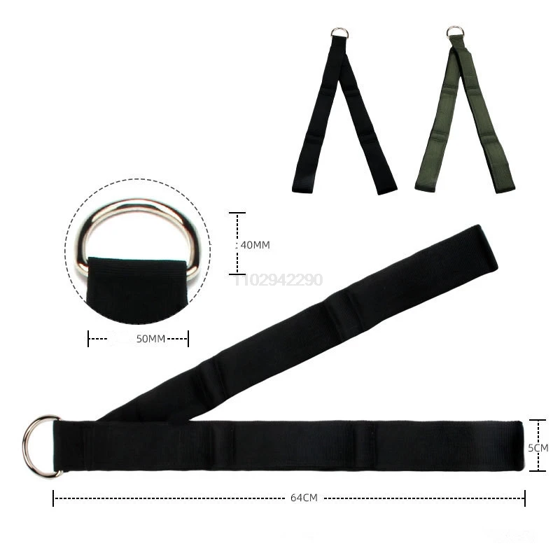 35 Tricep Rope Cable Attachment With 2 Exercise Handles 3 Carabiner S Cable Machine Attachments