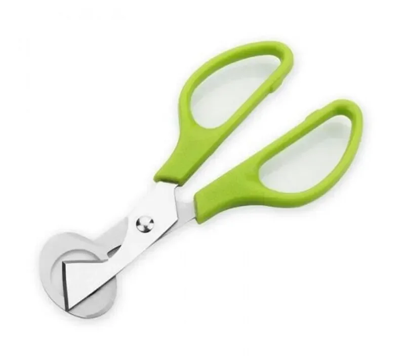 Egg Shell Opener Egg Opener Egg Shell Scissors Creative Stainless Steel Cut Whisk Egg Apparatus Pigeon Quail Egg Scissor Bird Opener Kitchen Tool Clipper Gen Eggshell Cutter
