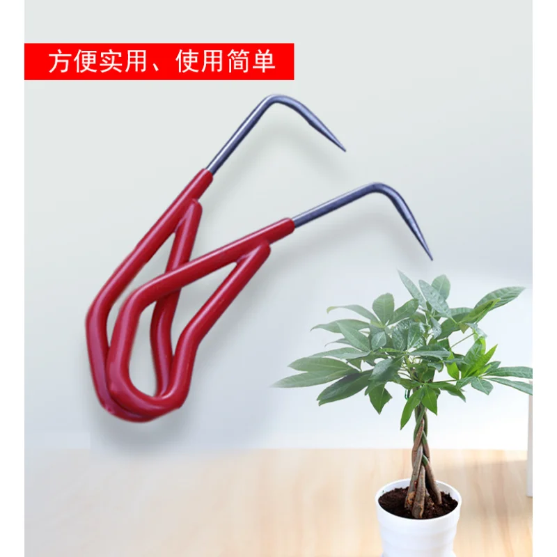 Gancio Per Radici Bonsai In Metallo - Attrezzo Per Allentare Terreno E Radici | Giardinaggio - Foto 3