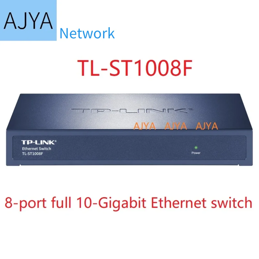 Tp-link 10gbeスイッチ,10GB,ギガビット10g,光スペクトル10000Mbps,tl-st1008f,8ポート,プラグおよび再生