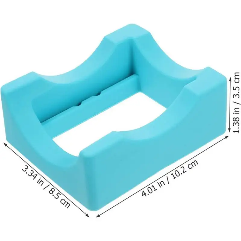 Cup Storage Holder Small Silicone Mug Glass Cup Cradle with Builts-in Slot Tumbler Holder for Crafts Decals Small Tumbler Stand Cup Holder