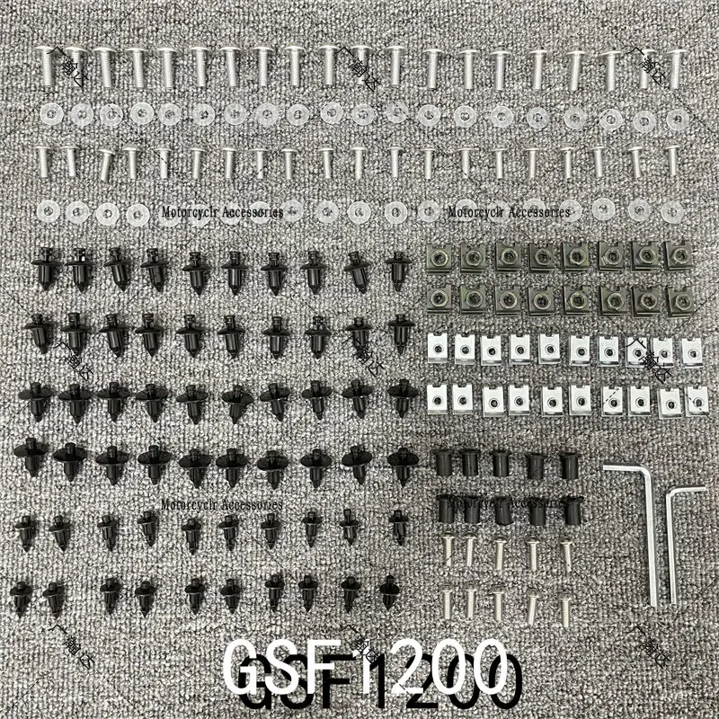 

Комплект обтекателей болты для кузова винты для GSF1200 BANDIT 2001-2006