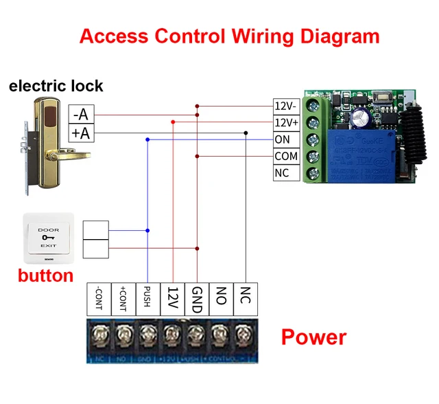Interruttore Wireless Con Telecomando QIACHIP - 433Mhz, 5V-60V, 1 Canale, Per Luci E Garage